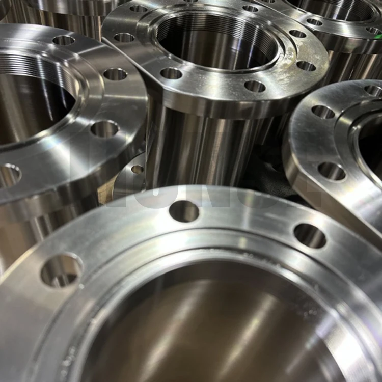 CNC Precision Titanium Threaded Flange