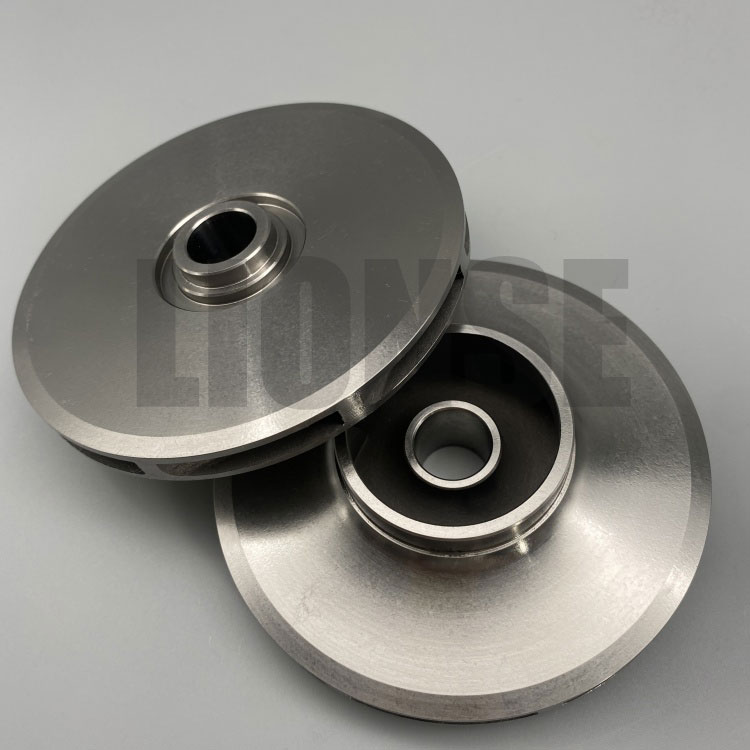 Titanium Alloy Casting At Machining Impeller