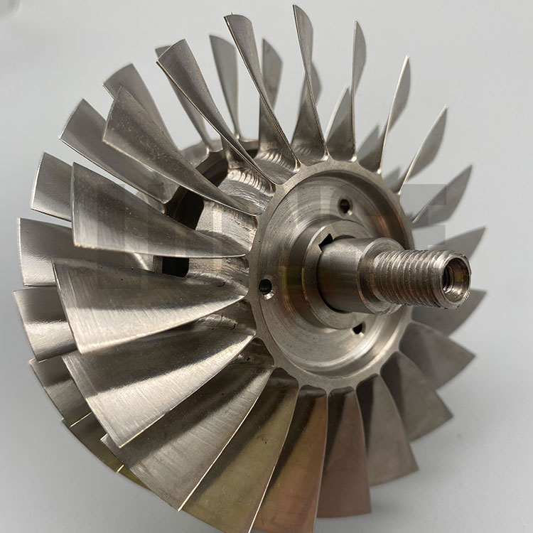 Mga Titanium Impeller Ng CNC Milling